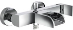 SCH&Uuml;TTE Wannenarmatur &raquo;Idrovia&laquo;, Messing, gl&auml;nzend, &frac12;" - silberfarben