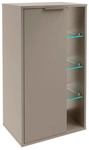 FACKELMANN Midischrank &raquo;B.Paris&laquo;, BxHxT: 47 x 84,2 x 32 cm, Cubanit Grau