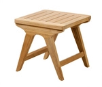 Cinas Loungetisch &raquo;Eya&laquo;, LxBxH: 45 x 45 x 42 cm, Teakholz - braun