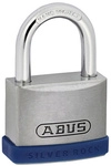 ABUS Vorhangschloss, aus Metall, 95 mm Breite, silberfarben