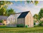 PALMAKO Gartenhaus &raquo;Emilia&laquo; - grau