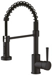LENZ K&uuml;chenarmatur &raquo;NOVA&laquo;, 3/8", Messing, schwarz-matt