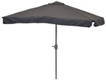 MERXX Sonnenschirm, BxHxT: 120 x 225 x 190 cm, Polyester/Aluminium, grau