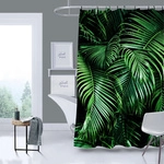 Sanilo Duschvorhang &raquo;Palmdream&laquo;, 180 x 200 cm, Schwarz