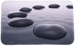 Sanilo Badteppich &raquo;Black Stones&laquo;, grau, Polyester