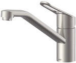 LENZ K&uuml;chenarmatur &raquo;MILA&laquo;, 3/8", Messing, edelstahlfarben - silberfarben