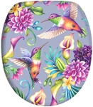 Sanilo WC-Sitz &raquo;Kolibri&laquo;, mit Absenkautomatik Kolibri, Bunt, Oval