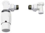 XIMAX Thermostat-Set &raquo;Elegant&laquo;, BxHxL: 25 x 65 x 125 mm, wei&szlig; - weiss