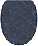 Sanilo WC-Sitz &raquo;Marmor Darkblue&laquo;, mit Absenkautomatik und Schnellverschluss,...