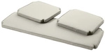 Cinas Kissen-Set &raquo;Rosenborg&laquo;, 3er Set, sandfarben - beige