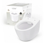 LENZ Wand WC &raquo;JENO&laquo;, Keramik, wei&szlig; - weiss