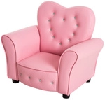 HOMCOM Kindersessel, LxBxH: 59 x 41,5 x 49 cm - rosa