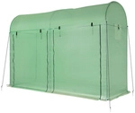 Outsunny Folien-Gew&auml;chshaus, BxHxL: 100 x 200 x 300 cm - gruen