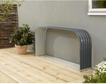 VITAVIA Holzlager &raquo;Lignum 401&laquo;, Zincalume&reg;, BxHxT: 42,5 x 28 x 143 cm - grau