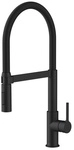 LENZ K&uuml;chenarmatur &raquo;ALUNA&laquo;, 3/8", Messing, schwarz-matt