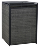 MERXX M&uuml;lltonnenbox, BxHxT: 76 x 128 x 76 cm,...