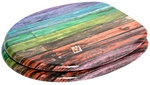 Sanilo WC-Sitz, BxL: 37,7 x 47 cm, Rainbow - bunt
