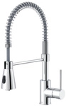 LENZ K&uuml;chenarmatur &raquo;KALANI&laquo;, 3/8", Messing, chromfarben - silberfarben