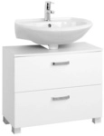 HELD M&Ouml;BEL Waschbeckenunterschrank &raquo;Bologna&laquo;, BxHxT: 70 x 54 x 35 cm - weiss