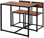 HOMCOM Essgruppe, LxBxH: 90 x 47 x 76 cm - natur