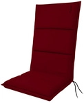 DOPPLER Auflage &raquo;City &laquo;, BxHxL: 48 x 6 x 119 cm, aus 100% Polyester, weinrot