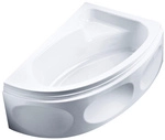 OTTOFOND Sch&uuml;rze &raquo;Salinas&laquo;, BxLxH: 3 x 202 x 50,5 cm - weiss