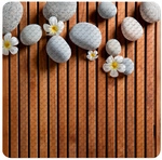 Sanilo Badematte &raquo;Zentara&laquo;, 53 x 53 cm, Braun, Quadratisch