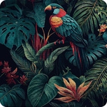 Sanilo Badematte &raquo;Exotic&laquo;, 53 x 53 cm, Gr&uuml;n, Quadratisch - gruen