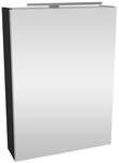 FACKELMANN Spiegelschrank &raquo;SBC G&auml;ste Bad&laquo;, Anthrazit, BxHxT: 50 x 68 x 15,3...