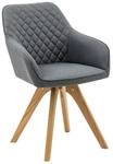 SalesFever Essgruppe, Mitteldichte Faserplatte/Eichenholz/Textil, Anzahl...