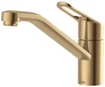 LENZ K&uuml;chenarmatur &raquo;MILA&laquo;, 3/8", Messing, goldfarben