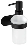 WENKO Seifenspender &raquo;Turbo-Loc Orea black&laquo;, Edelstahl, schwarz/matt