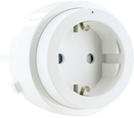 SCHWAIGER Steckdosenadapter &raquo;Powerrail&laquo;, weiss, f&uuml;r Modulare Stromschienen
