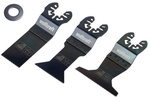 WOLFCRAFT S&auml;geblatt-Set &raquo;Standard&laquo;, Kohlenstoffstahl (HCS) - grau