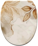 Sanilo WC-Sitz &raquo;Faylora&laquo;, mit Schnellverschluss Faylora, Orange, Oval