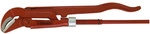 CONNEX Eckrohrzange, L&auml;nge: 32,5 cm, Chrom-Vanadium-Stahl - rot