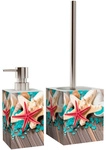 Sanilo WC-B&uuml;rste &raquo;Bath Salts&laquo;, H 37 cm, T&uuml;rkis, Rechteckig - tuerkis