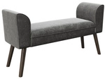 PHOENIX Sitzbank &raquo;TIFFANY&laquo;, BxHxL: 92,7 x 54,5 x 300 cm, bis max. 80 kg - grau