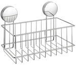 WENKO Wandablage, BxL: 24 x 13,5 cm, silberfarben gl&auml;nzend