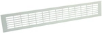 MARLEY L&uuml;ftungsgitter, eckig, Aluminium, wei&szlig; - weiss
