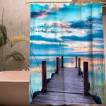 Sanilo Duschvorhang &raquo;Sunset&laquo;, 180 x 200 cm, Bunt