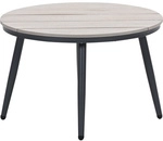 GARDEN IMPRESSIONS Loungetisch &raquo;Magriet&laquo;, &Oslash; 70 x H 45cm, Aluminium/Vironwood,