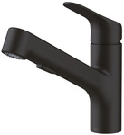 LENZ K&uuml;chenarmatur &raquo;KOA&laquo;, 3/8", Messing, schwarz-matt