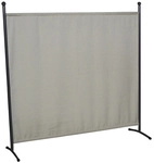 ANGERER FREIZEITM&Ouml;BEL Sichtschutz, Stahl/Polyacryl, HxL: 178 x 178 cm - beige