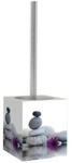 Sanilo WC-B&uuml;rste &raquo;Energy Stones&laquo;, H 37 cm, Grau, Rechteckig