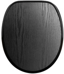 Sanilo WC-Sitz &raquo;Black Wood&laquo;, mit Absenkautomatik und Schnellverschluss, Holz -