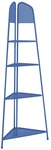 MWH Eckregal &raquo;Ekko&laquo;, HxT: 180 x 48 cm, blau