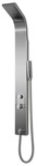Marwell Duschpaneel &raquo;Care&laquo;, H&ouml;he: 150 cm, Aluminium - braun