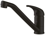 LENZ K&uuml;chenarmatur &raquo;AURORA&laquo;, 3/8", Messing, schwarz-matt