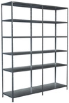 SCHULTE REGALWELT Grundregal mit Anbauregal, HxBxT 200 x 180 x 50 cm, 510 kg Traglast